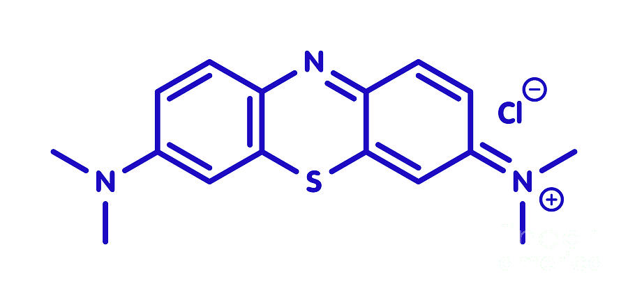 Methylene Blue Dye Molecule Photograph by Molekuul/science Photo Library