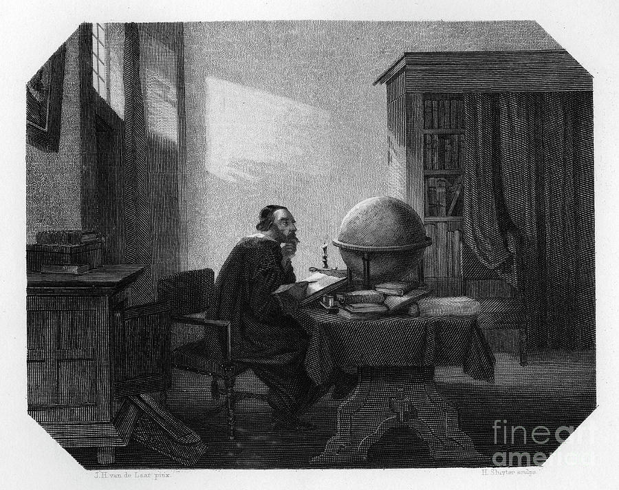 Metius, Dutch Geometer And Astronomer Drawing by Print Collector