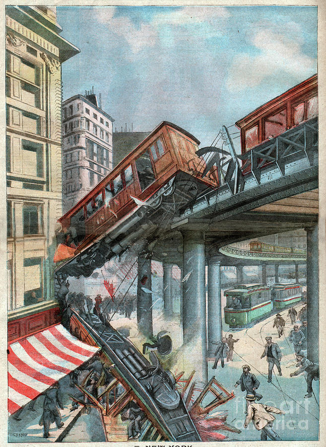 Metro Crash Photograph by Cci Archives/science Photo Library
