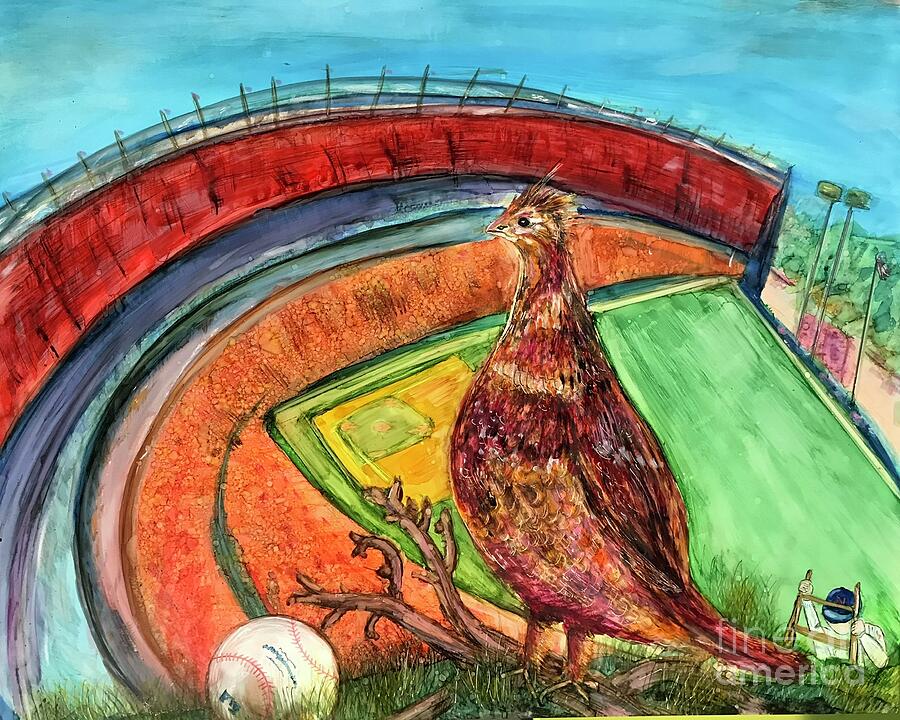 Mets and Grouse Painting by Patty Donoghue