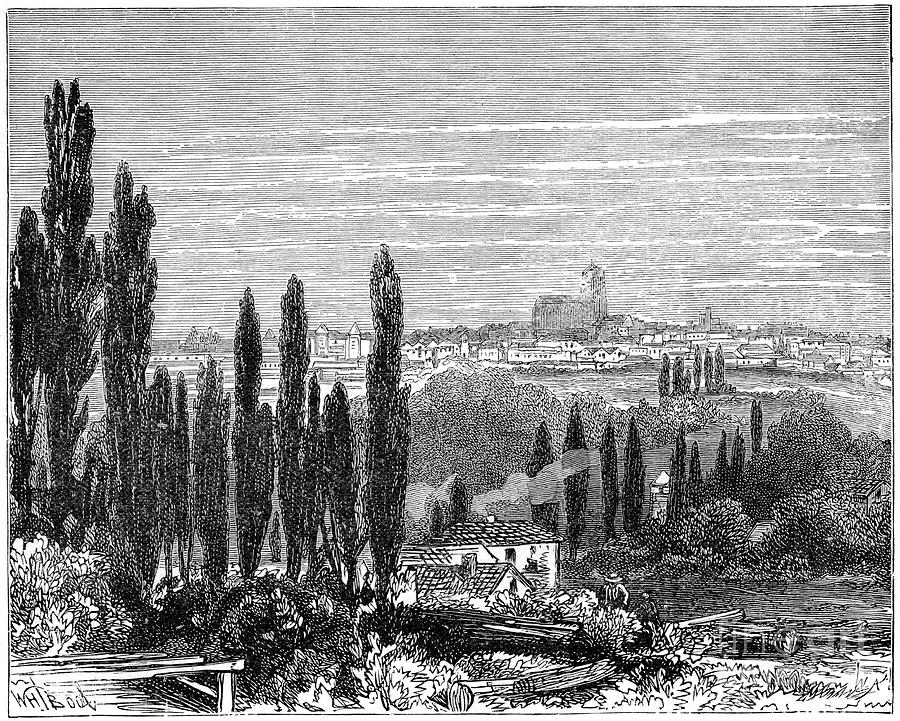 Metz, France, 1900 Drawing by Print Collector