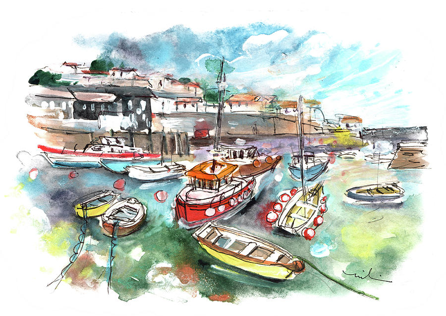 Mevagissey 02 Painting by Miki De Goodaboom