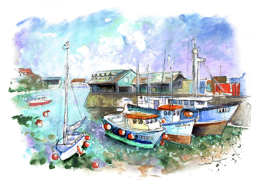 Mevagissey 03 Painting by Miki De Goodaboom