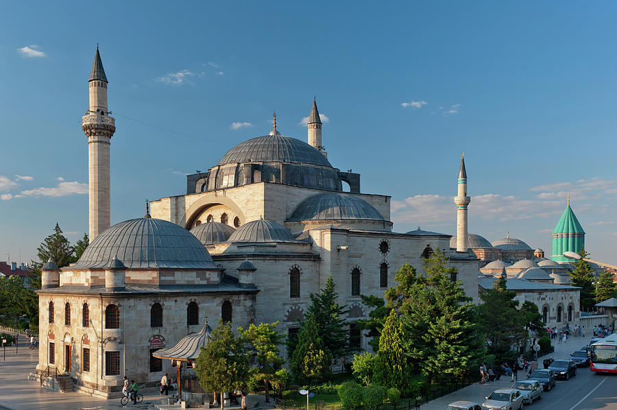Mevlana Museum, located in Konya, Turkey, is the Mausoleum of Jalal ad-Din Muhammad Rumi,