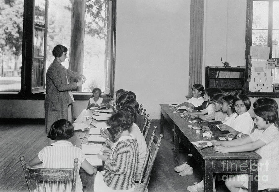 Mexican Children Sitting In Classroom Photograph by Bettmann Mexican Children Sitting In Classroom Photograph by Bettmann