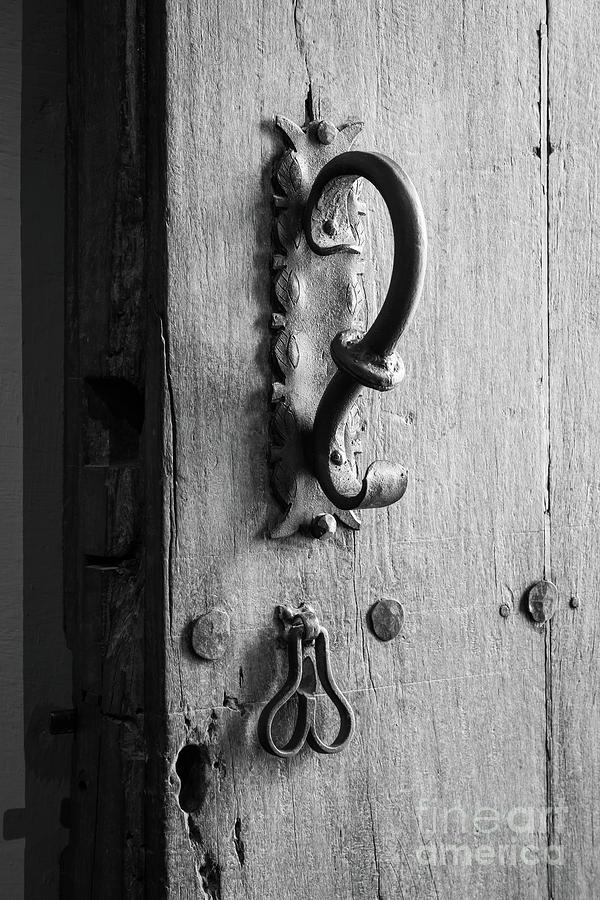 Mexican Door Handle Photograph by Inge Johnsson