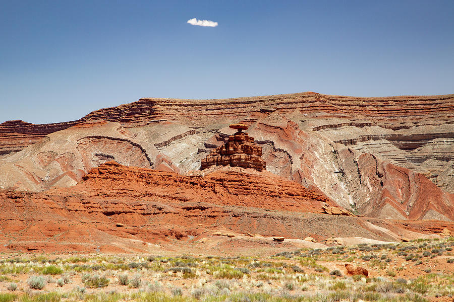 Mexican Hat Rock Photograph By Bj S - Fine Art America