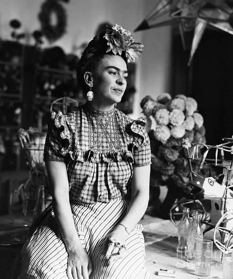 Mexican Painter Frida Kahlo Photograph by Bettmann