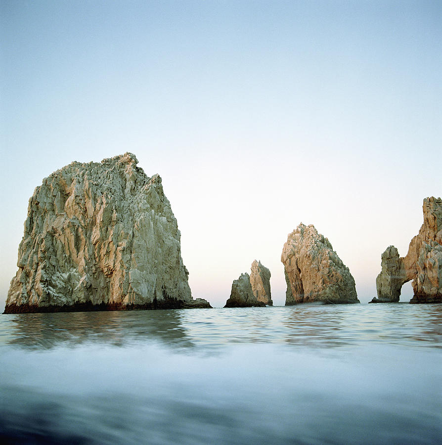 Mexico, Cabo San Lucas, Rock Formations Photograph by Paul Taylor