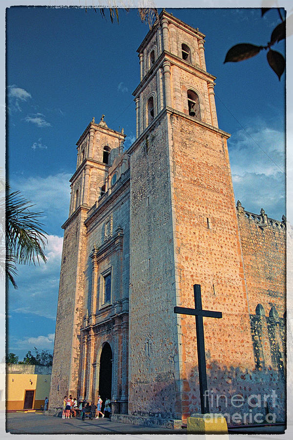 Valladolid Yucatan Church Steeples Photograph by David Zanzinger