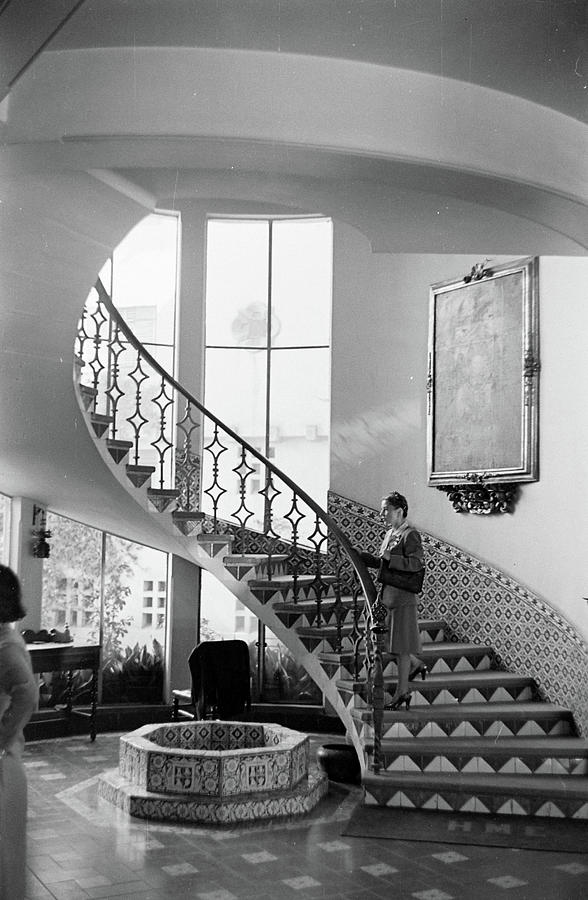 Interior Photograph - Mexico City, Mexico by Peter Stackpole