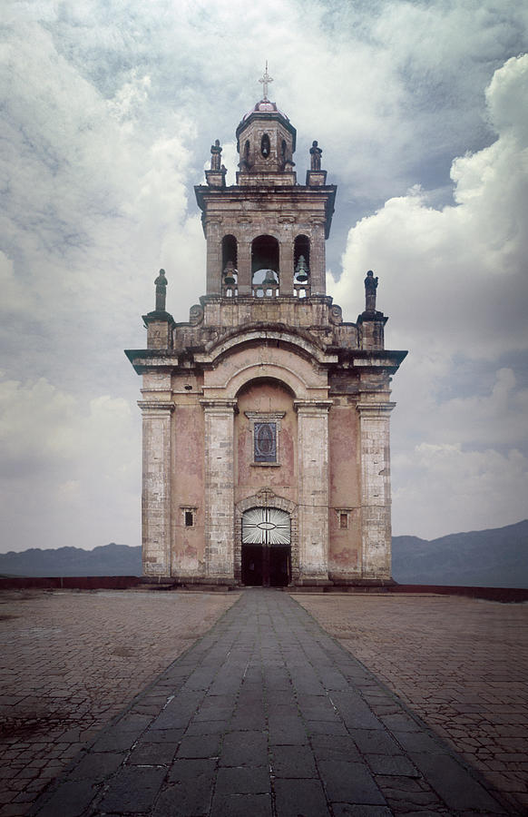 Mexico, Patzcuaro, Templo Del Santuario Photograph by Ed Freeman