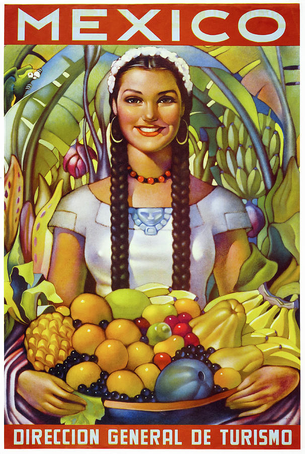 Fruit Digital Art - Mexico by Print Collection