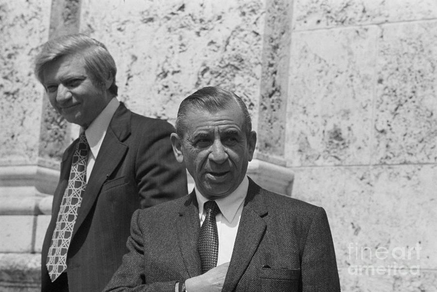 Meyer Lansky And Lawyer Photograph by Bettmann