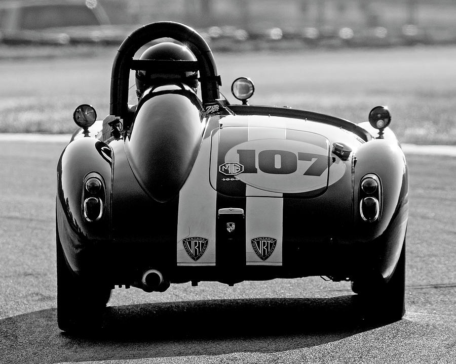 MGA 1600 Vintage Racer Photograph by Alan Raasch