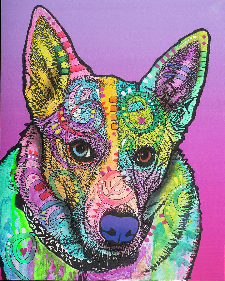 Animal Mixed Media - Mia-005 by Dean Russo