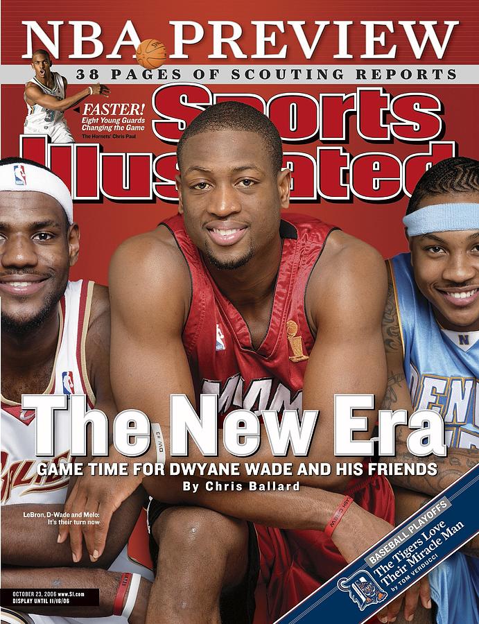 Miami Heat Dwyane Wade Sports Illustrated Cover Photograph by Sports Illustrated