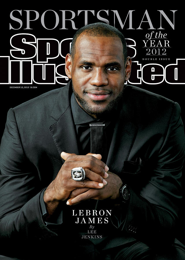Miami Heat LeBron James, 2012 Sportsman Of The Year Sports Illustrated Cover Photograph by Sports Illustrated