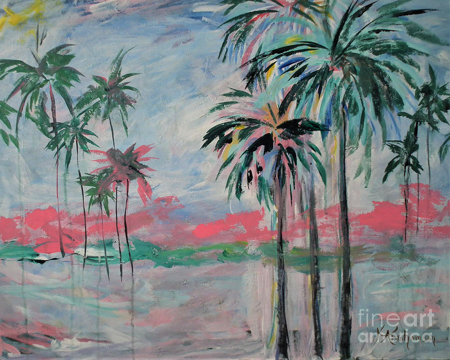 Miami Palms by Kristen Abrahamson Miami Palms by Kristen Abrahamson