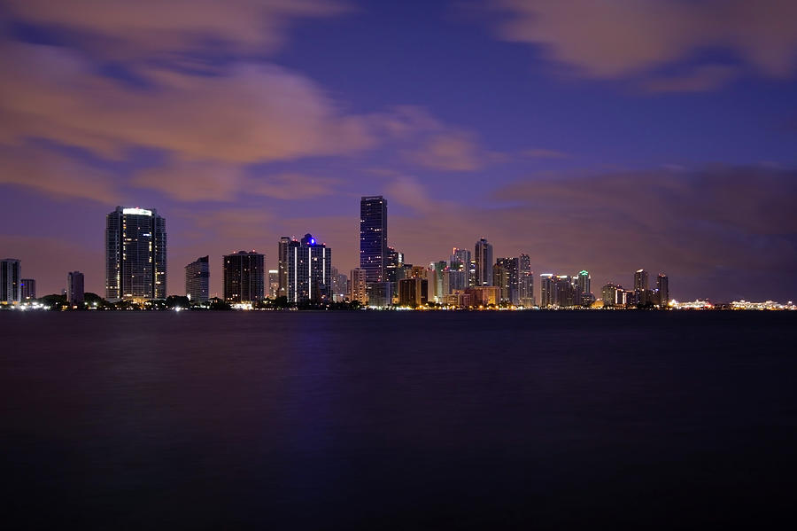 Miami Skyline Photograph by Wsfurlan