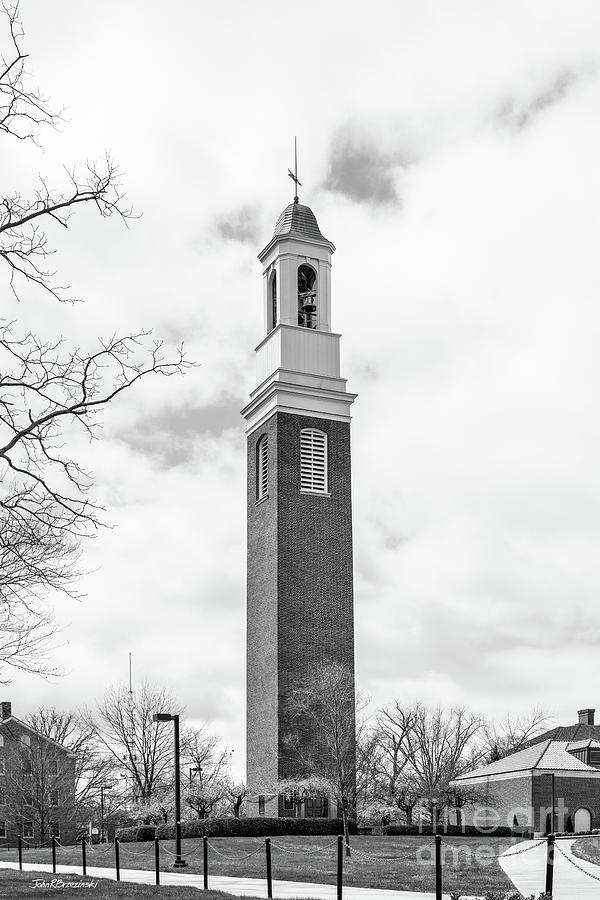 Architecture Photograph - Miami University Beta Bell Tower by University Icons