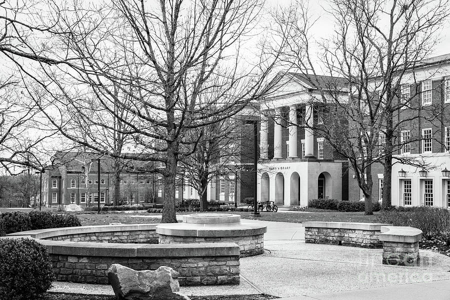 Miami University King Library Photograph by University Icons