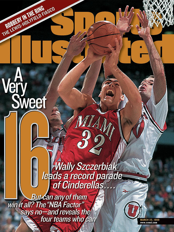 Miami University Of Ohio Wally Szczerbiak, 1999 Ncaa Sports Illustrated Cover Photograph by Sports Illustrated