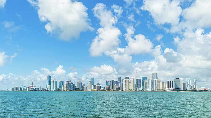 Miamis Downtown Panoramic Photograph by Luis GA