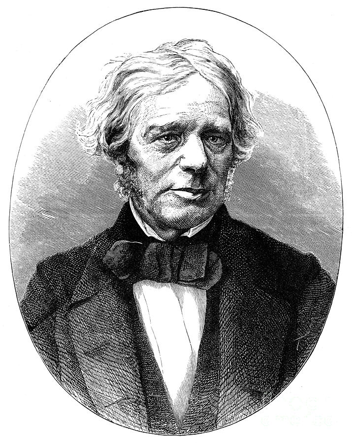 Michael Faraday, British Physicist Drawing by Print Collector