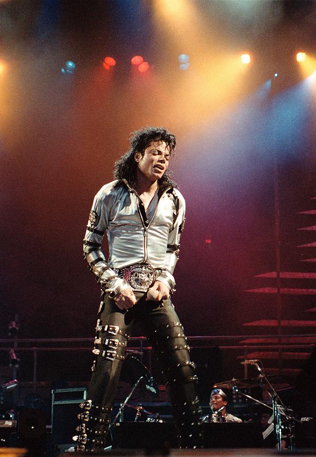 Michael Jackson Bad World Tour Photograph by Jim Steinfeldt