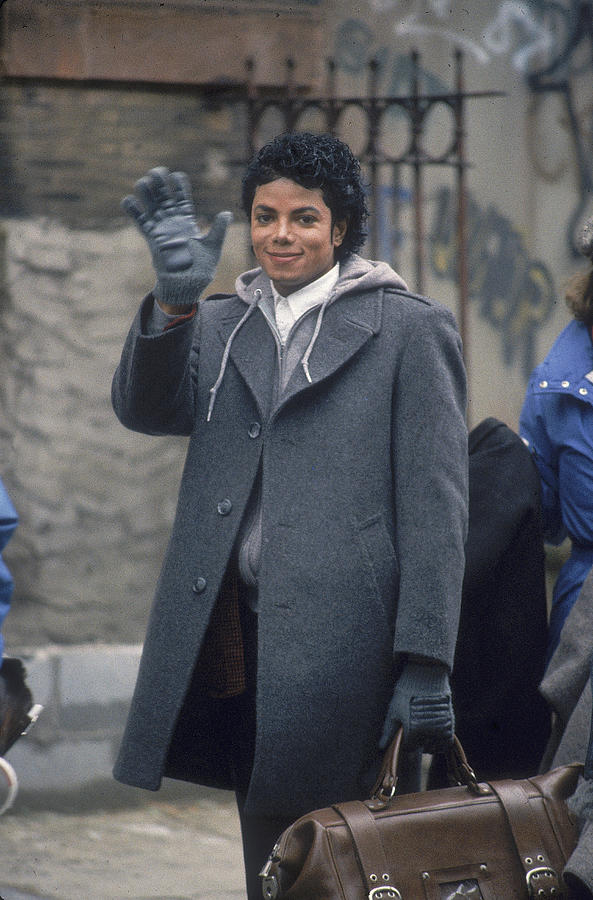 Michael Jackson In Bad Photograph by Hulton Archive