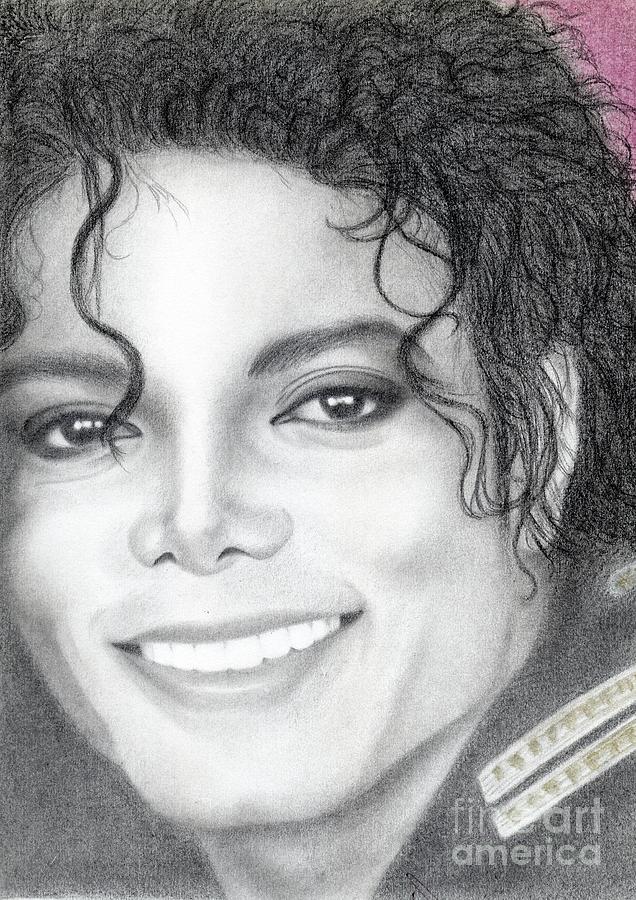 Michael Jackson #Twenty-seven Drawing by Eliza Lo