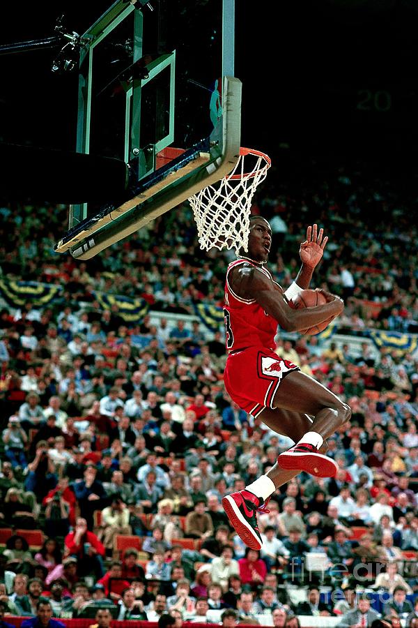 Michael Jordan Competes In The Nba All Photograph by Andrew D. Bernstein