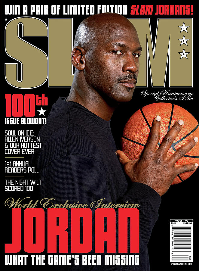 Michael Jordan: What the Games Been Missing SLAM Cover Photograph by Atiba Jefferson