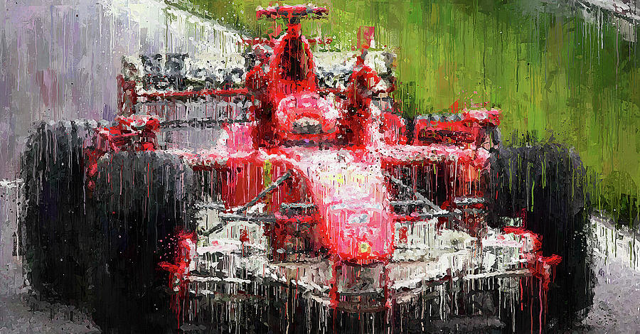 Michael Schumacher, Ferrari - 33 by Andrea Mazzocchetti Michael Schumacher, Ferrari - 33 by Andrea Mazzocchetti