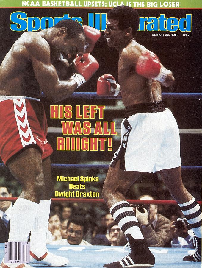Michael Spinks, 1983 Wba Light Heavyweight Title Sports Illustrated Cover Photograph by Sports Illustrated