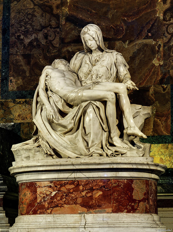 Michelangelo La Pieta Photograph by Weston Westmoreland