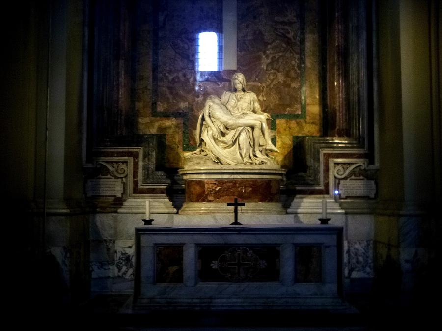 Michelangelos Pieta Photograph By Lary Peterson Pixels