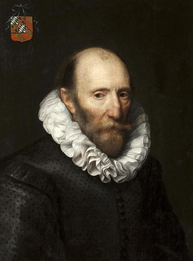 Michiel Janszoon van Mierevelt Retrato de un senor de la familia Van Beijeren van Schagen,1610-1... Painting by Michiel Jansz van Mierevelt -1566-1641-