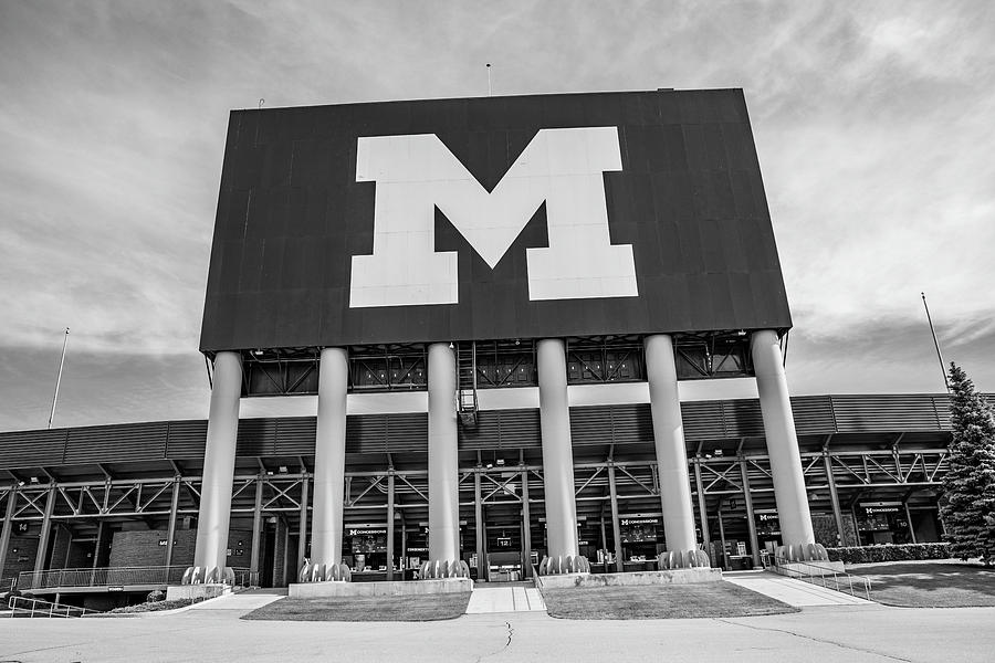 Michigan Stadium M Photograph by John McGraw