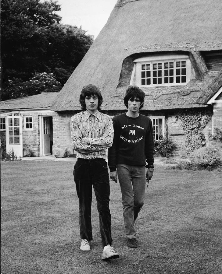 Mick & Keith In The Country Photograph by Express Newspapers