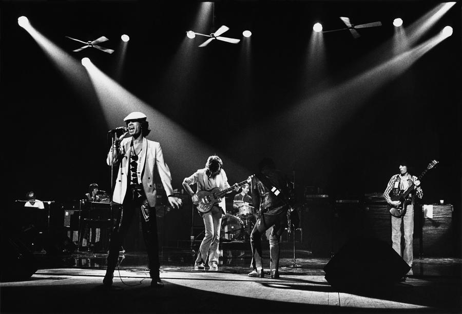 Mick Jagger And The Rolling Stones In Photograph by George Rose Mick Jagger And The Rolling Stones In Photograph by George Rose