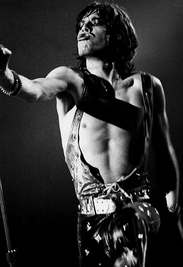 Mick Jagger Photograph - Mick Jagger In Denmark by Globe Photos