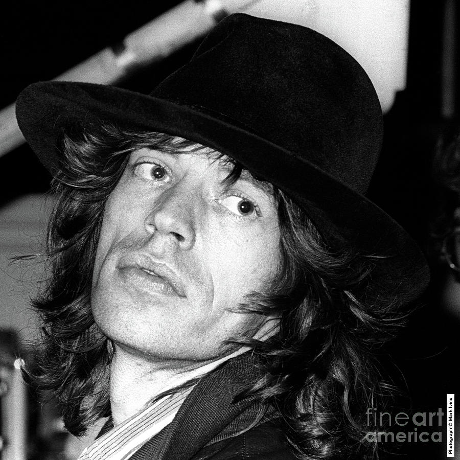 Mick Jagger Photograph by Mark Ivins