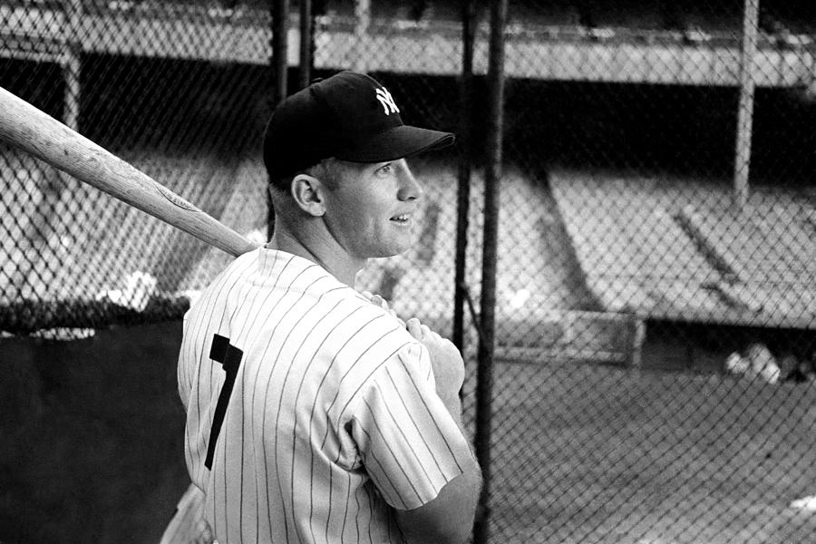 Mickey Mantle Photograph by Michael Ochs Archives