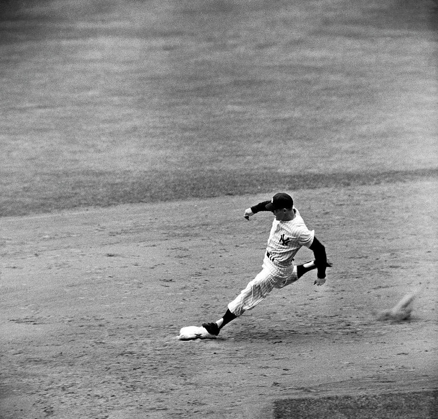 Mickey Mantle Photograph by Ralph Morse
