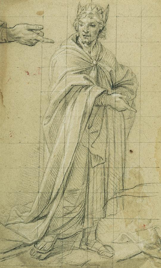 Midas, King Of Phrygia Drawing By Nicolas Mignard - Fine Art America