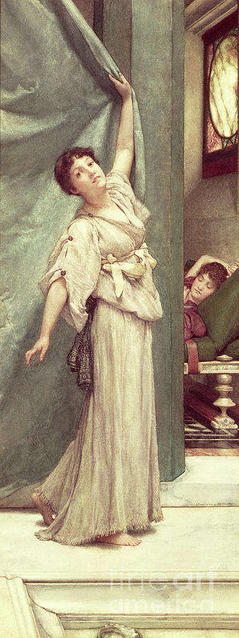 Midday Slumbers Painting by Lawrence Alma-tadema
