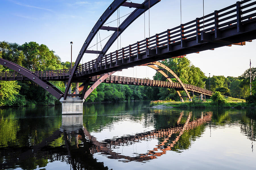 Midland Michigan Bridge Photograph by Image By R. Scott Williams