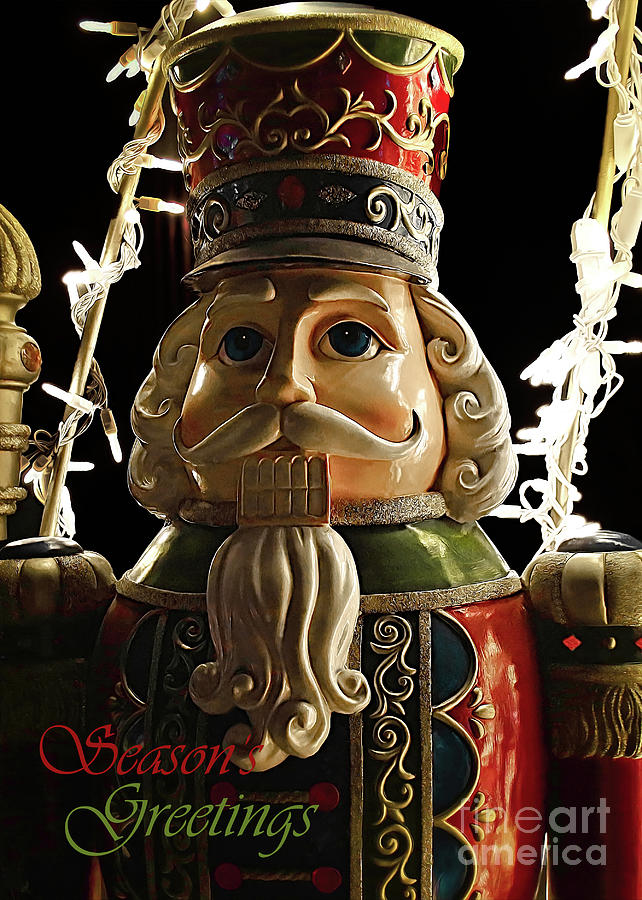 Nutcracker Photograph - Midnight Watch, 5x7 Seasons Greetings by Banyan Ranch Studios Nutcracker Photograph - Midnight Watch, 5x7 Seasons Greetings by Banyan Ranch Studios